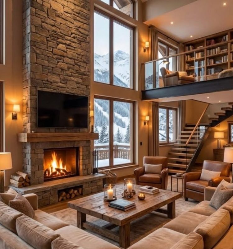 Ahşap Villa Dekorasyonu-2