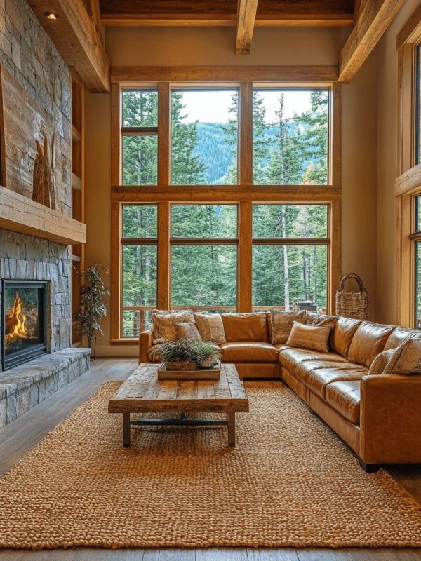 Ahşap Villa Dekorasyonu-4